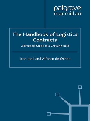 cover image of The Handbook of Logistics Contracts